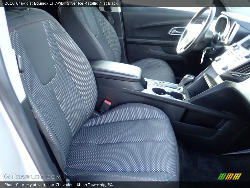 Silver Ice Metallic / Jet Black 2016 Chevrolet Equinox LT AWD
