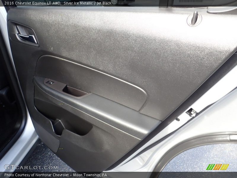 Silver Ice Metallic / Jet Black 2016 Chevrolet Equinox LT AWD
