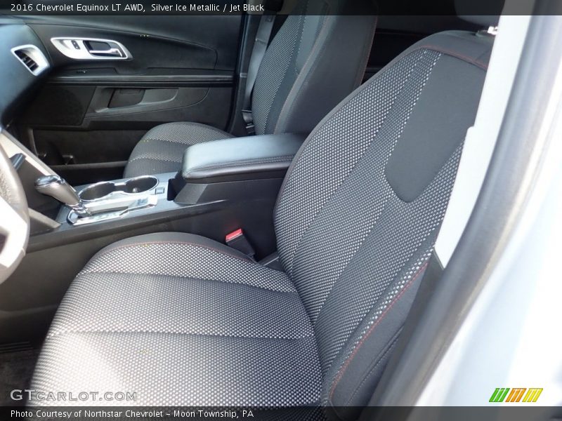 Silver Ice Metallic / Jet Black 2016 Chevrolet Equinox LT AWD