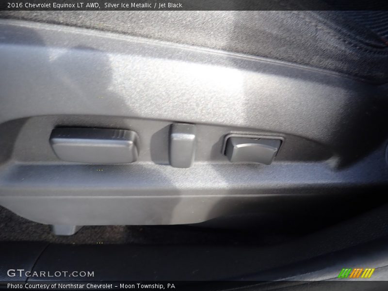 Silver Ice Metallic / Jet Black 2016 Chevrolet Equinox LT AWD