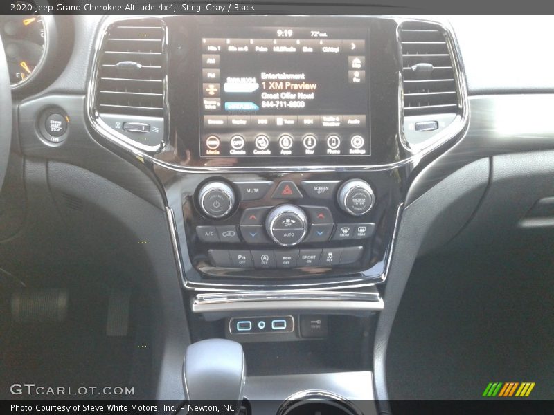 Sting-Gray / Black 2020 Jeep Grand Cherokee Altitude 4x4