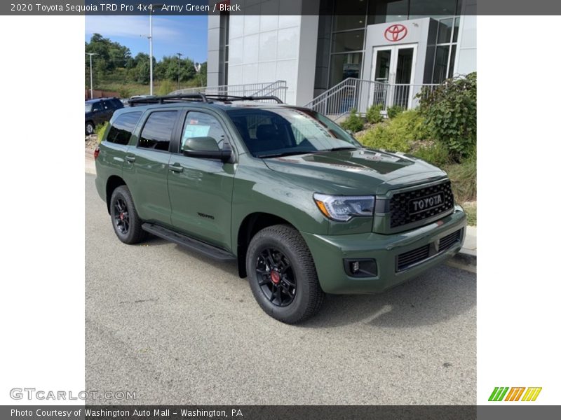 Front 3/4 View of 2020 Sequoia TRD Pro 4x4