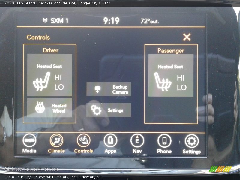 Sting-Gray / Black 2020 Jeep Grand Cherokee Altitude 4x4