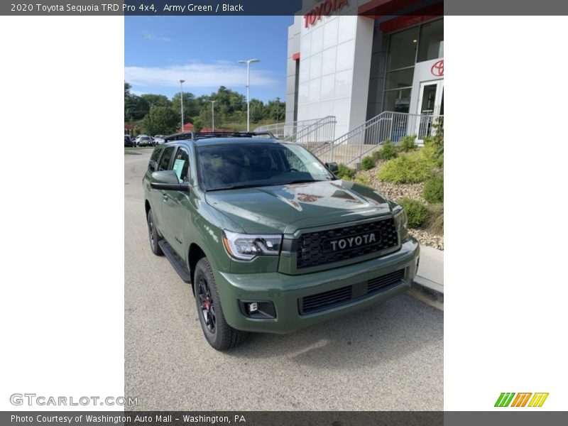 Army Green / Black 2020 Toyota Sequoia TRD Pro 4x4