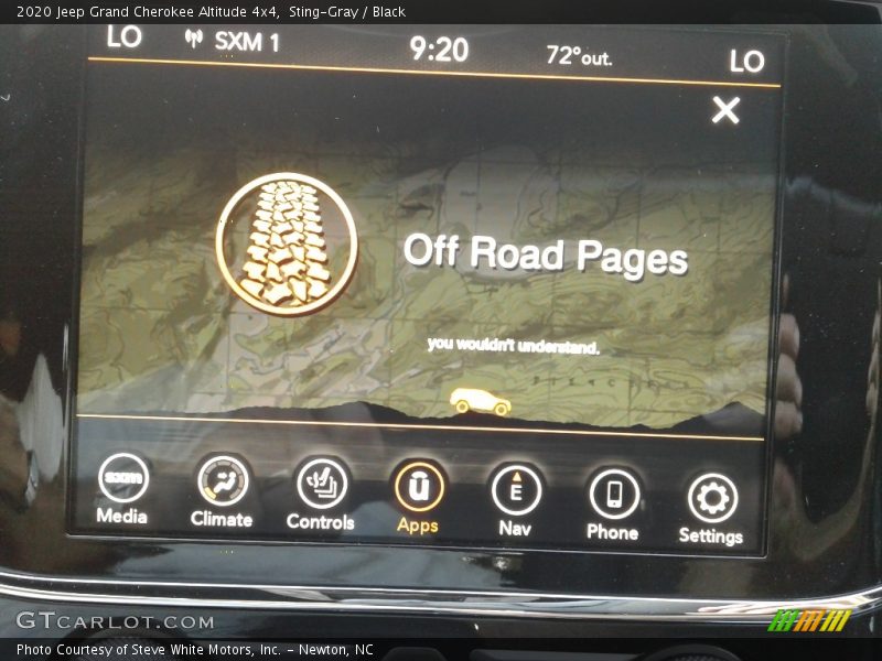 Sting-Gray / Black 2020 Jeep Grand Cherokee Altitude 4x4