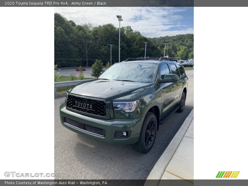 Army Green / Black 2020 Toyota Sequoia TRD Pro 4x4