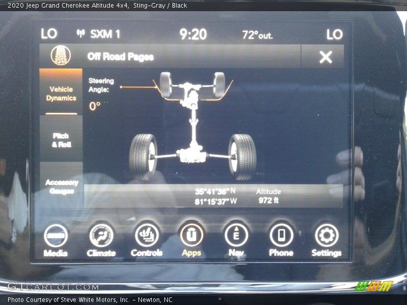 Sting-Gray / Black 2020 Jeep Grand Cherokee Altitude 4x4