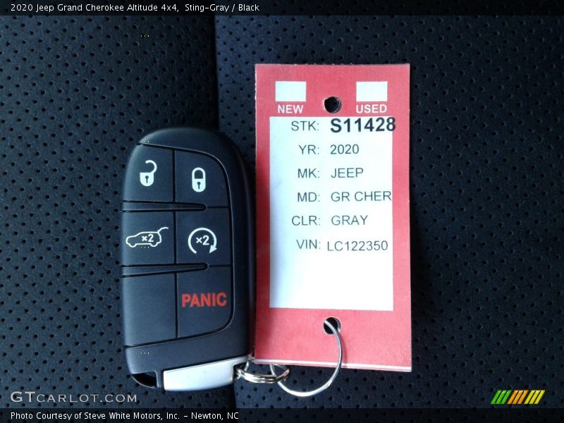 Sting-Gray / Black 2020 Jeep Grand Cherokee Altitude 4x4