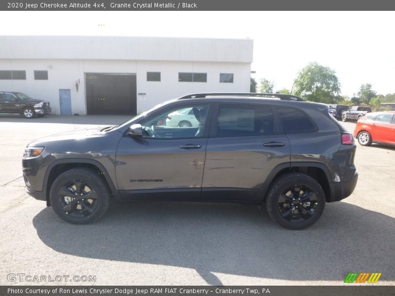 Granite Crystal Metallic / Black 2020 Jeep Cherokee Altitude 4x4