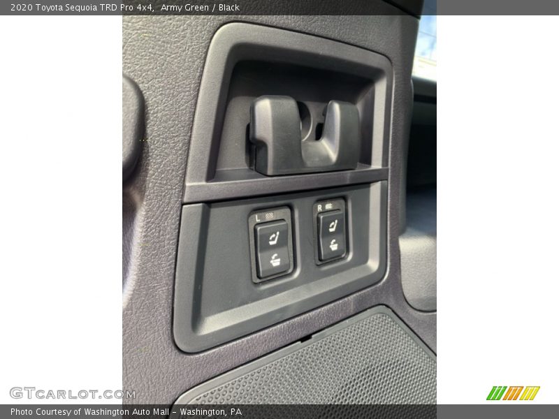 Controls of 2020 Sequoia TRD Pro 4x4