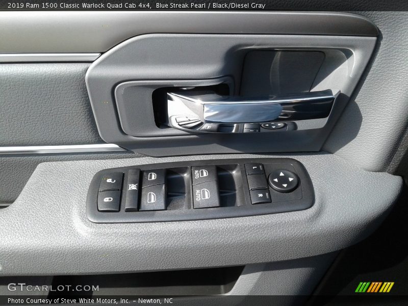 Controls of 2019 1500 Classic Warlock Quad Cab 4x4
