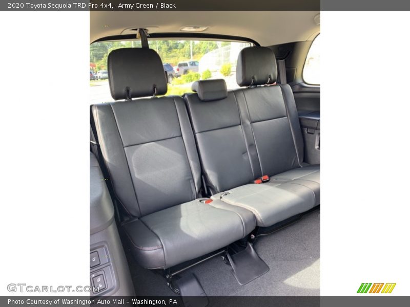 Rear Seat of 2020 Sequoia TRD Pro 4x4