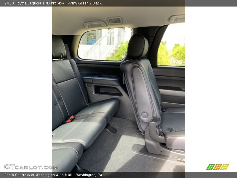 Rear Seat of 2020 Sequoia TRD Pro 4x4