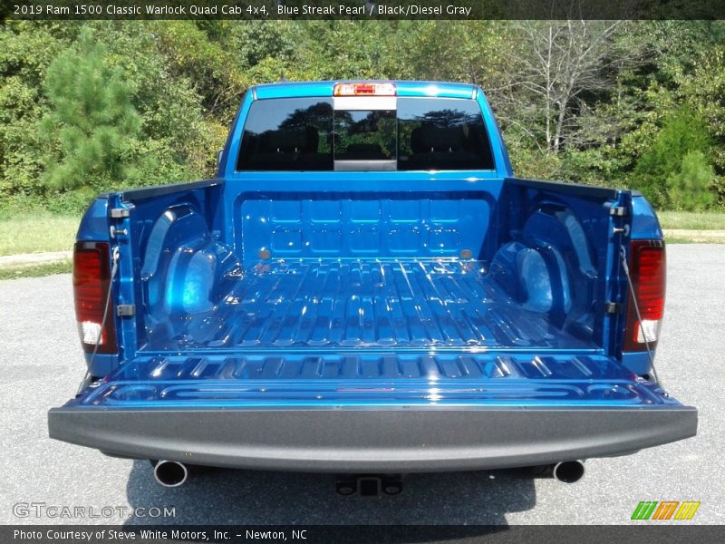 Blue Streak Pearl / Black/Diesel Gray 2019 Ram 1500 Classic Warlock Quad Cab 4x4