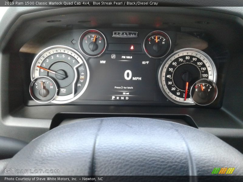 2019 1500 Classic Warlock Quad Cab 4x4 Classic Warlock Quad Cab 4x4 Gauges