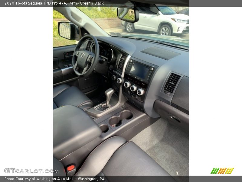 Dashboard of 2020 Sequoia TRD Pro 4x4