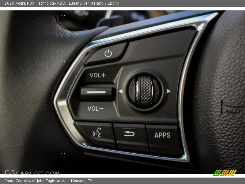 Lunar Silver Metallic / Ebony 2020 Acura RDX Technology AWD