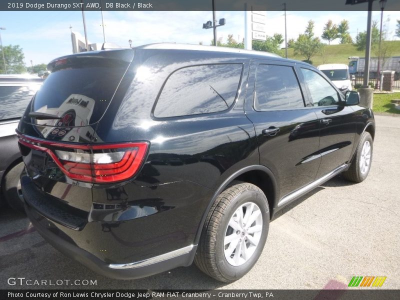 DB Black / Black 2019 Dodge Durango SXT AWD