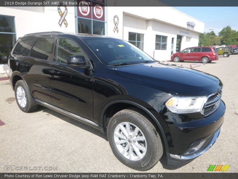 DB Black / Black 2019 Dodge Durango SXT AWD