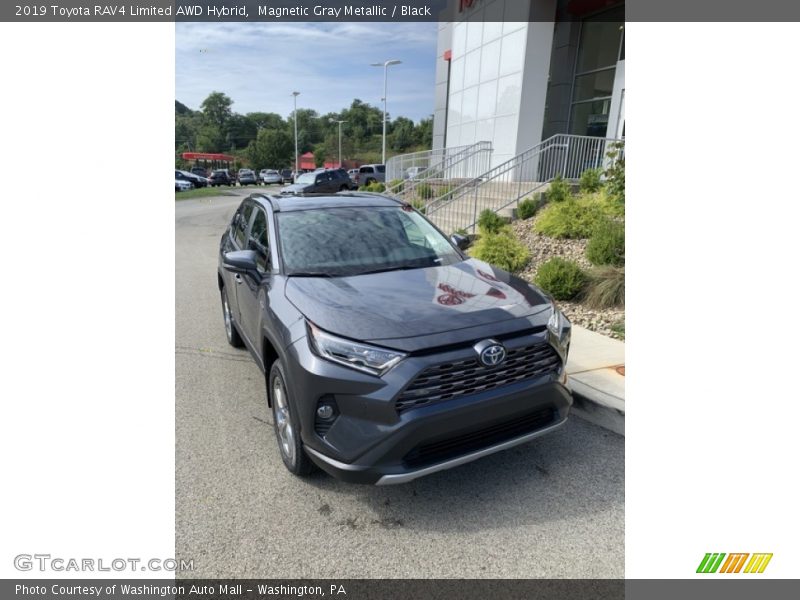 Magnetic Gray Metallic / Black 2019 Toyota RAV4 Limited AWD Hybrid