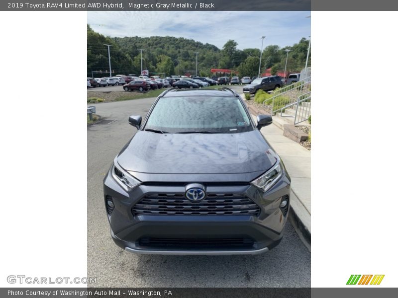 Magnetic Gray Metallic / Black 2019 Toyota RAV4 Limited AWD Hybrid