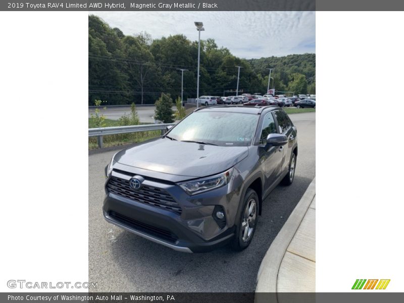 Magnetic Gray Metallic / Black 2019 Toyota RAV4 Limited AWD Hybrid