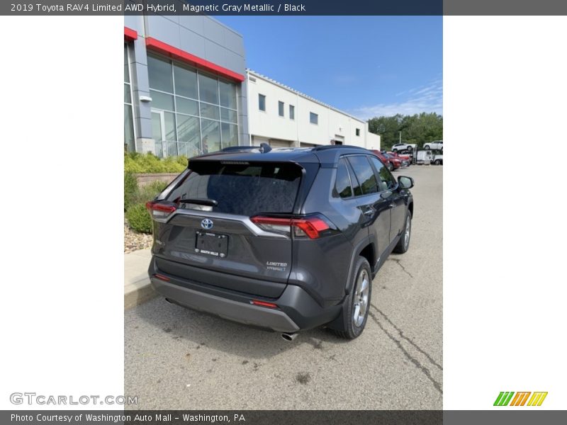 Magnetic Gray Metallic / Black 2019 Toyota RAV4 Limited AWD Hybrid