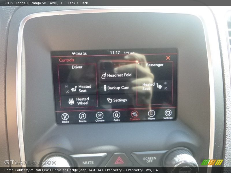 DB Black / Black 2019 Dodge Durango SXT AWD