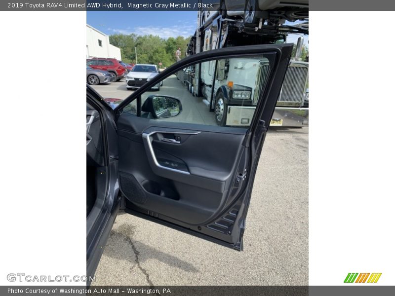Magnetic Gray Metallic / Black 2019 Toyota RAV4 Limited AWD Hybrid