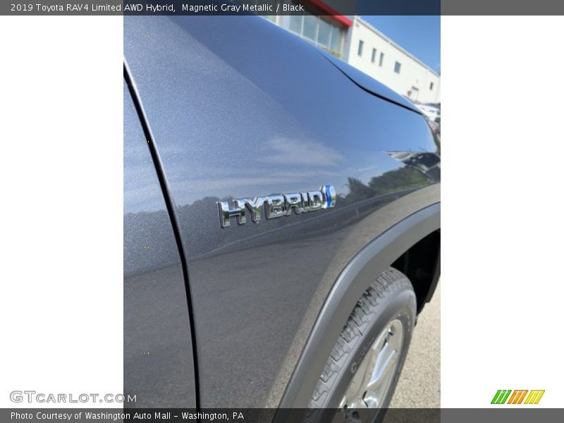 Magnetic Gray Metallic / Black 2019 Toyota RAV4 Limited AWD Hybrid
