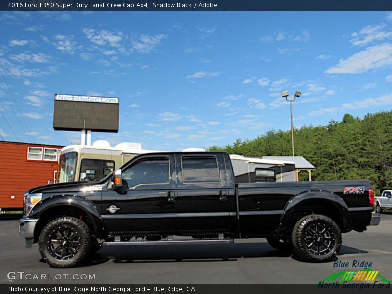 Shadow Black / Adobe 2016 Ford F350 Super Duty Lariat Crew Cab 4x4
