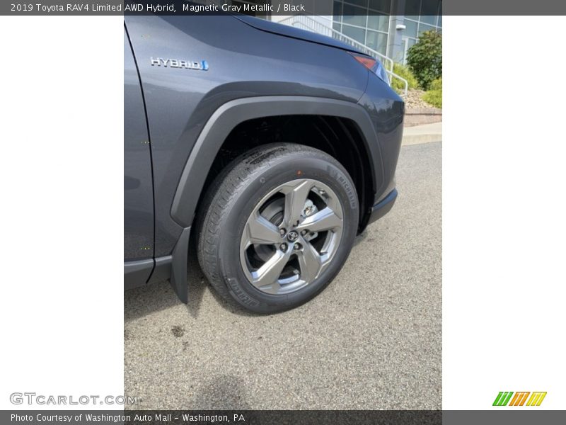 Magnetic Gray Metallic / Black 2019 Toyota RAV4 Limited AWD Hybrid