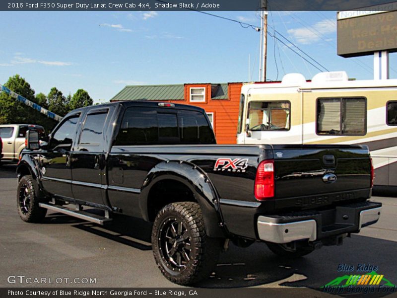 Shadow Black / Adobe 2016 Ford F350 Super Duty Lariat Crew Cab 4x4