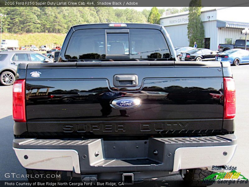 Shadow Black / Adobe 2016 Ford F350 Super Duty Lariat Crew Cab 4x4