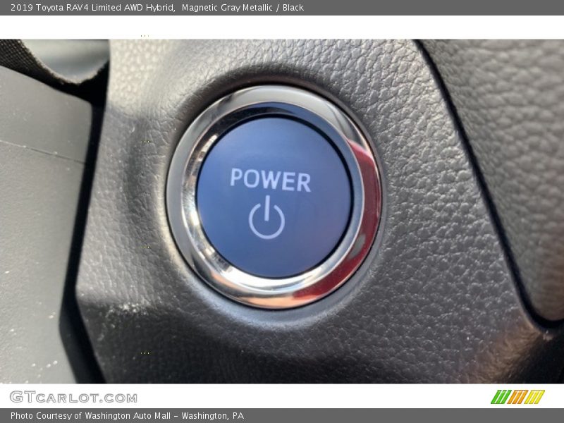 Magnetic Gray Metallic / Black 2019 Toyota RAV4 Limited AWD Hybrid