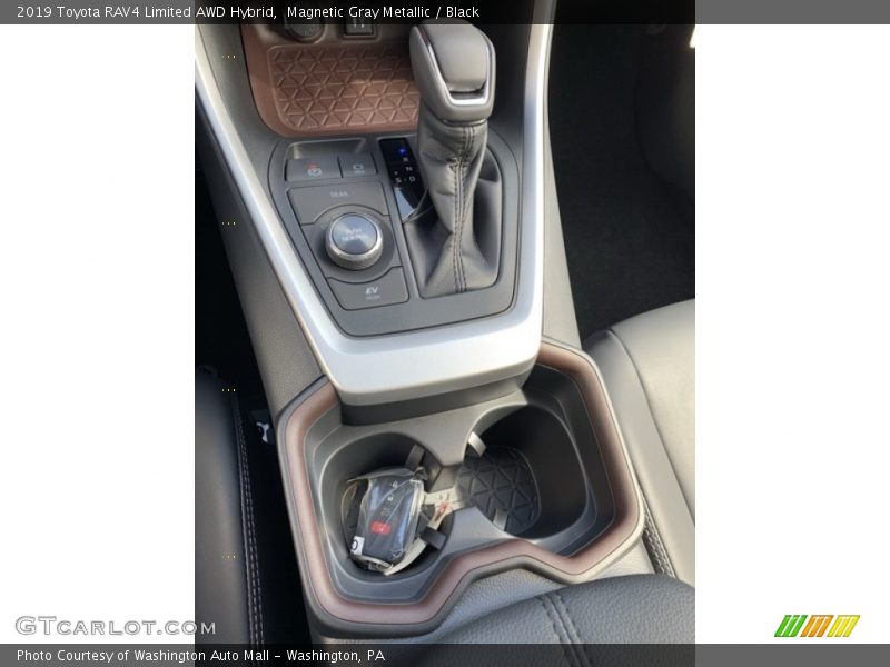 Magnetic Gray Metallic / Black 2019 Toyota RAV4 Limited AWD Hybrid