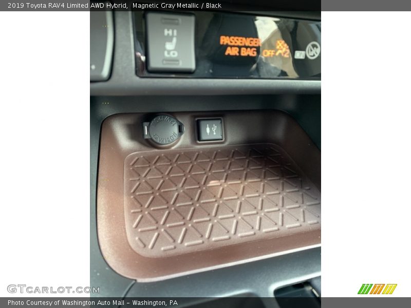 Magnetic Gray Metallic / Black 2019 Toyota RAV4 Limited AWD Hybrid