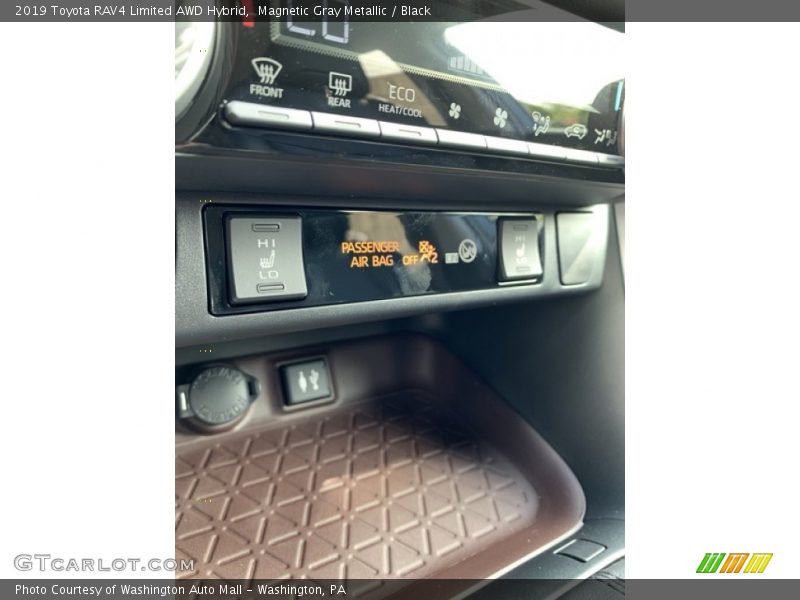 Magnetic Gray Metallic / Black 2019 Toyota RAV4 Limited AWD Hybrid