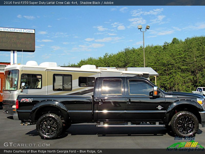 Shadow Black / Adobe 2016 Ford F350 Super Duty Lariat Crew Cab 4x4