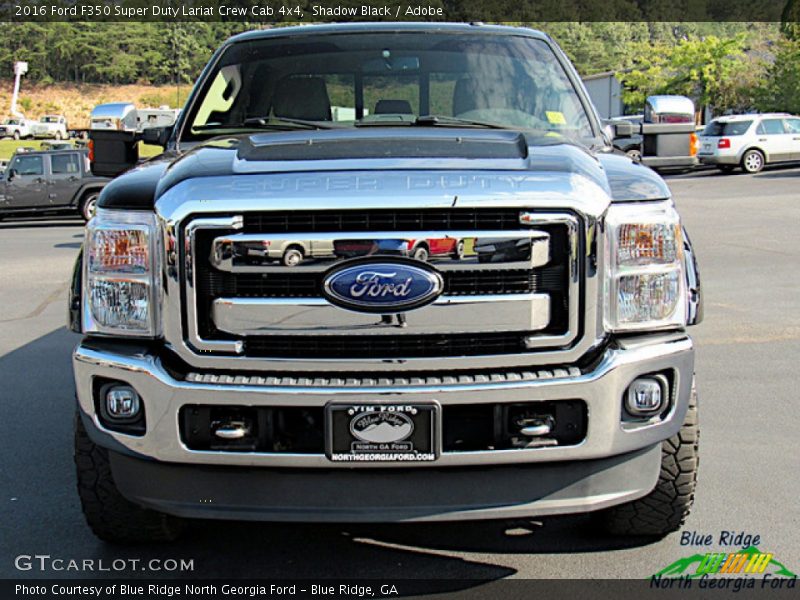 Shadow Black / Adobe 2016 Ford F350 Super Duty Lariat Crew Cab 4x4