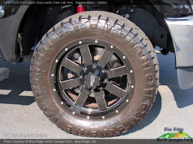 Shadow Black / Adobe 2016 Ford F350 Super Duty Lariat Crew Cab 4x4