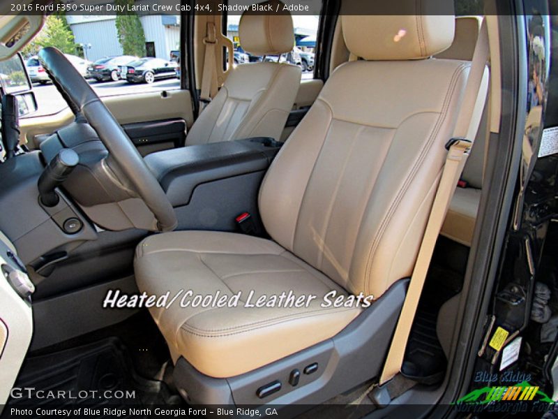 Shadow Black / Adobe 2016 Ford F350 Super Duty Lariat Crew Cab 4x4