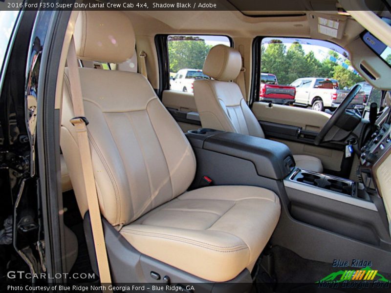 Shadow Black / Adobe 2016 Ford F350 Super Duty Lariat Crew Cab 4x4