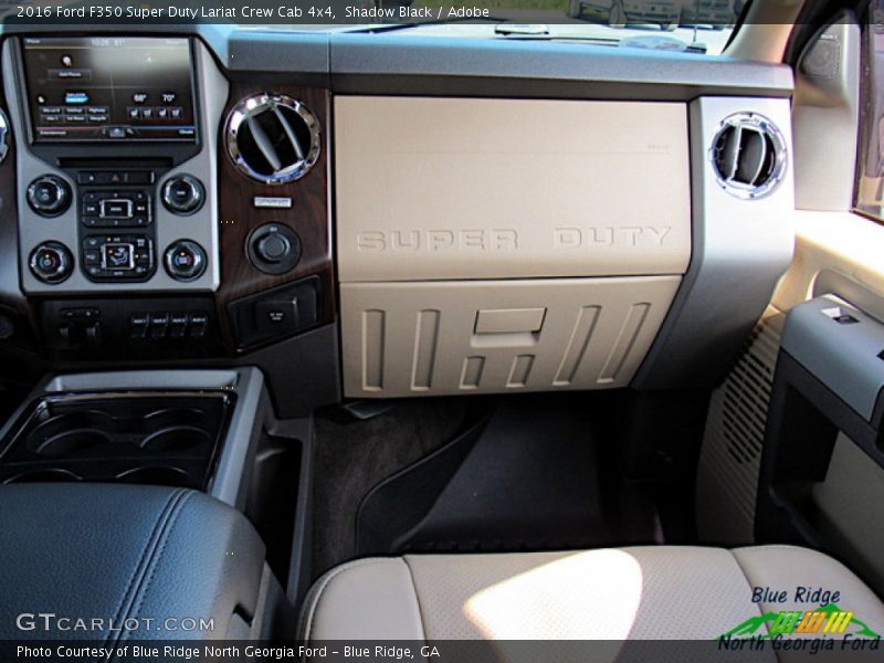 Shadow Black / Adobe 2016 Ford F350 Super Duty Lariat Crew Cab 4x4