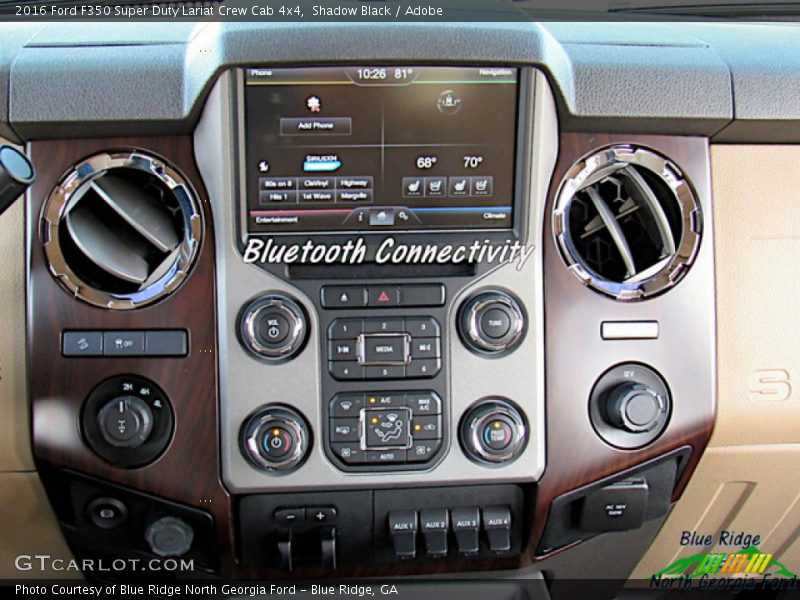 Shadow Black / Adobe 2016 Ford F350 Super Duty Lariat Crew Cab 4x4