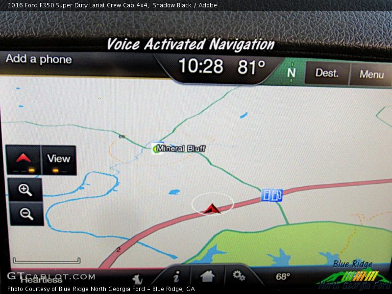 Shadow Black / Adobe 2016 Ford F350 Super Duty Lariat Crew Cab 4x4