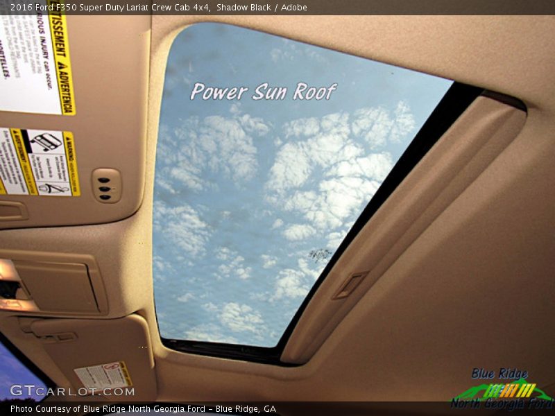 Shadow Black / Adobe 2016 Ford F350 Super Duty Lariat Crew Cab 4x4