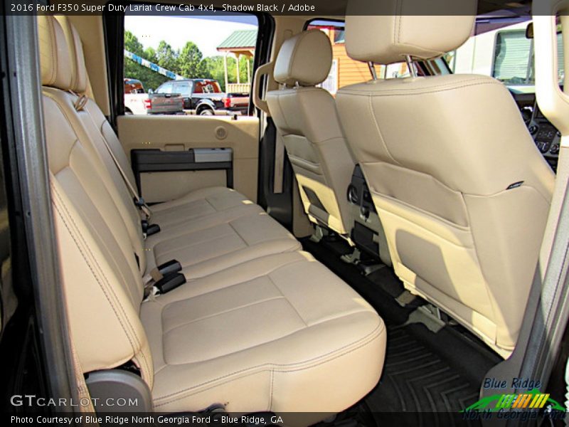 Shadow Black / Adobe 2016 Ford F350 Super Duty Lariat Crew Cab 4x4