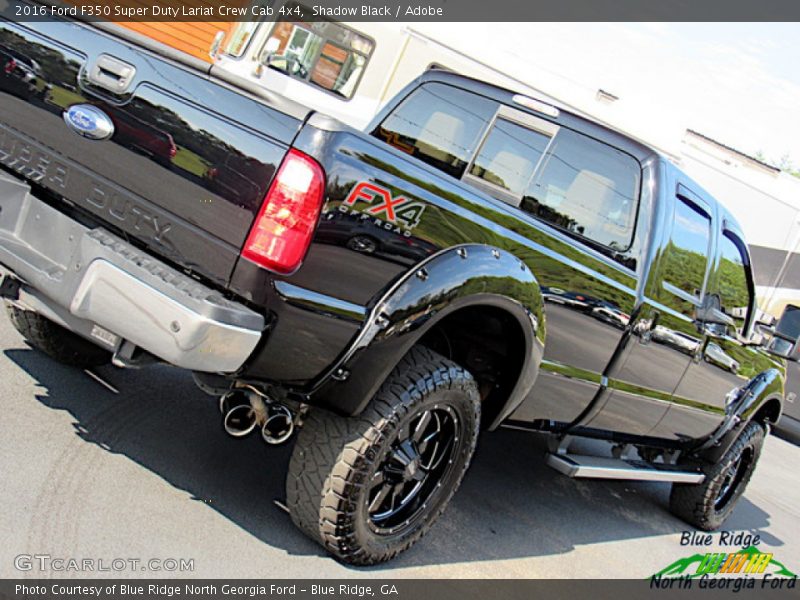 Shadow Black / Adobe 2016 Ford F350 Super Duty Lariat Crew Cab 4x4