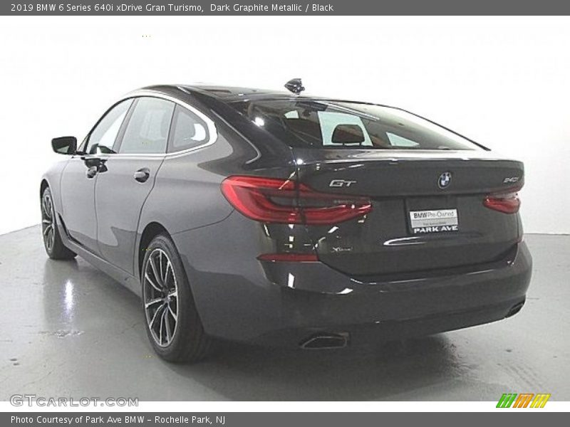 Dark Graphite Metallic / Black 2019 BMW 6 Series 640i xDrive Gran Turismo